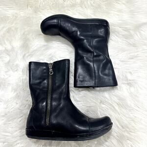 Korks Kork-Ease Black Leather Boots Sz 8